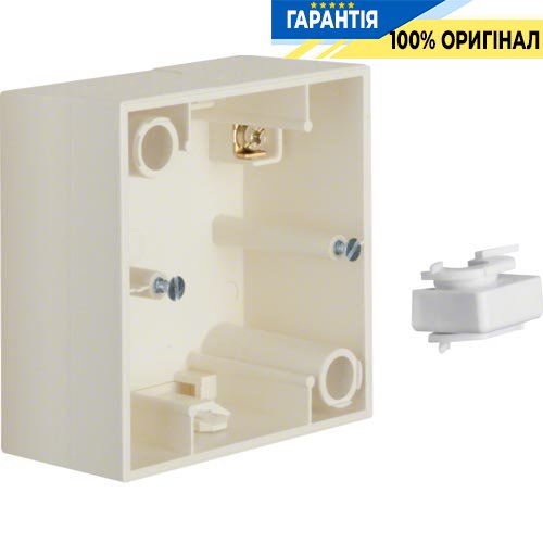 Коробка для наружного монтажа 1-а, цвет: «белый» S.1, Berker 10418982