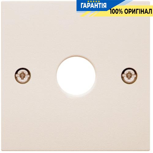 Накладка для антенной розетки 1 отв., белая S.1 Berker 14998982