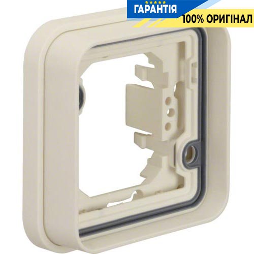 Рамка 1Х для в/у, полярно білий, Berker W.1 13283502