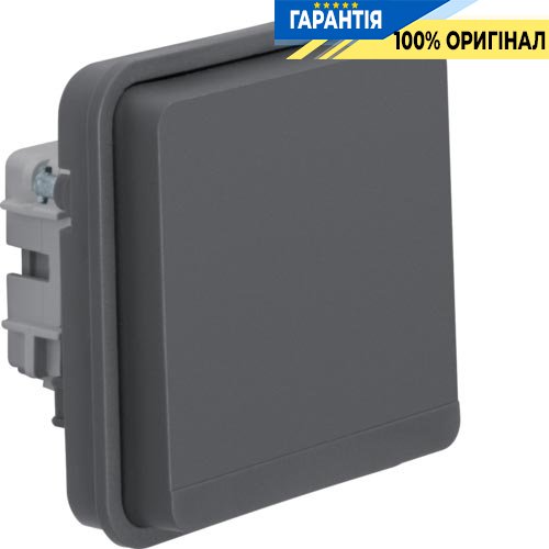 Вставка розетки з з/к, сірий, 16А/250В Berker W.1 47063525
