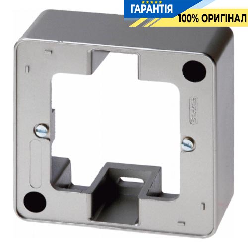 Рамка для наружного монтажа 1-а стальной лак, ARSYS Berker 10299004