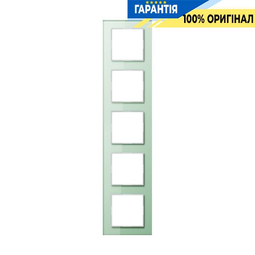 Рамка 5-я Jung AC585GLWMT матовый