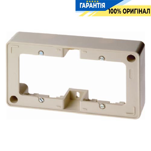 Рамка для зовнішнього монтажу 2-а біла, Berker ARSYS 10300002