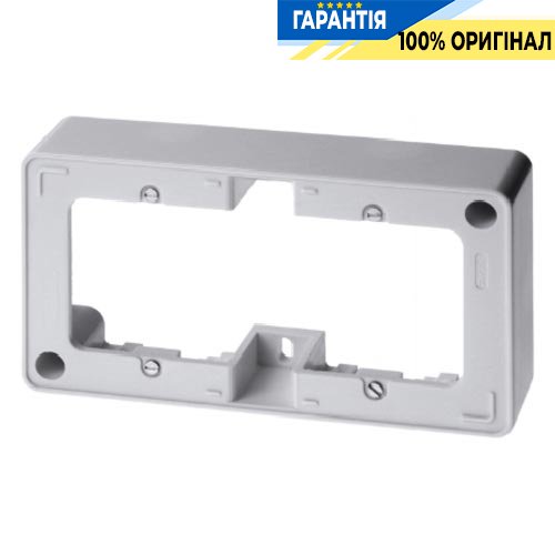 Рамка для наружного монтажа 2-а, полярно-белая ARSYS, Berker 10300069