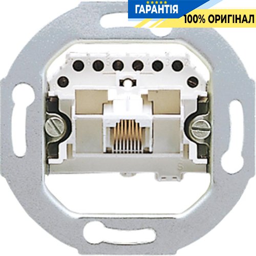 Механізм розетки телефонної TF-1 UAE8UPO Jung
