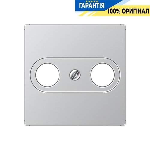 Панель розетки TV+R Jung A561PLTVAL алюміній