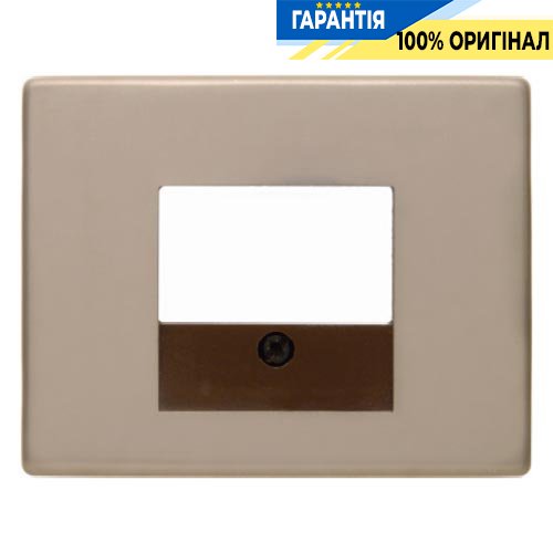 Накладка для розеток гучномовців, бронза, Berker ARSYS 10340001