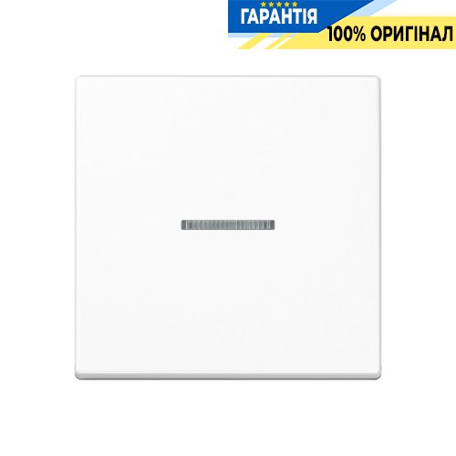 Клавиша 1-я с подсветкой Jung A590KO5WW белый