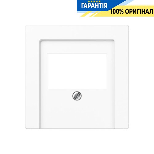 Панель аудіо розетки Jung ABA569PLTWW білий