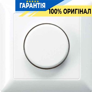 Димер поворотний в зборі 60-400Вт, ЛН Jung AS5544.02VWW білий