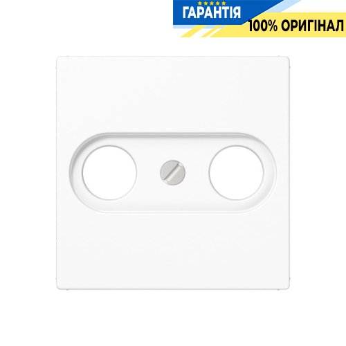 Панель розетки TV+R Jung A561BFPLTVWW белый