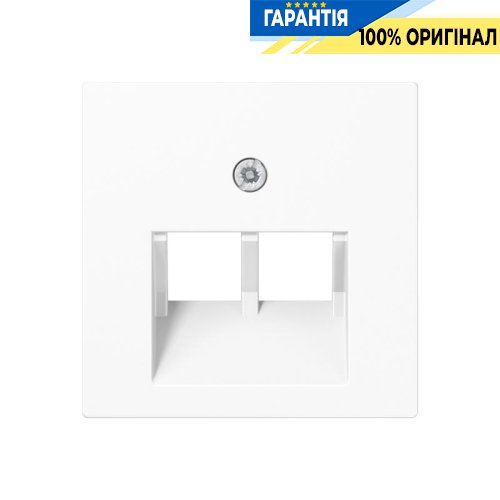 Лицевая панель TF/PC 2-я Jung A569-2BFPLUAWW белый