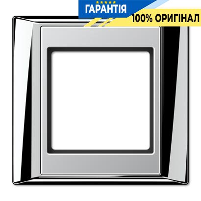 Рамка 1-а Jung AP581GCRAL хром-алюміній