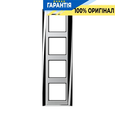 Рамка 4-а Jung AP584GCRAL хром-алюміній