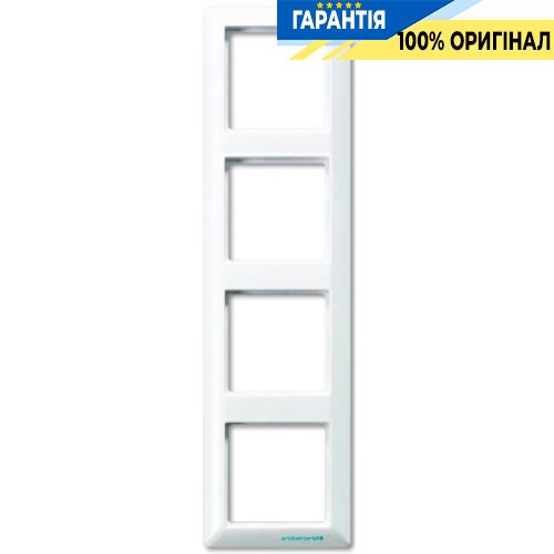 Рамка 4-я Jung ABAS584WW белый