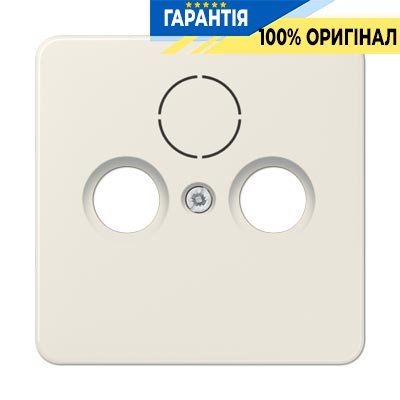Панель розетки TV+R(SAT) Jung 561SAT сл. кость