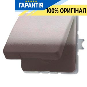 Розетка с з/к с крышкой Jung CD520WUBR коричневый