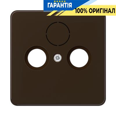 Панель розетки TV+R (SAT) Jung CD561SATBR коричневий
