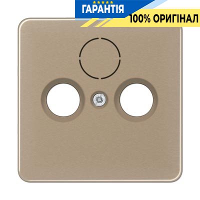 Панель розетки TV+R (SAT) Jung CD561SATGB бронза