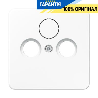 Панель розетки TV+R (SAT) Jung CD561SATWW білий