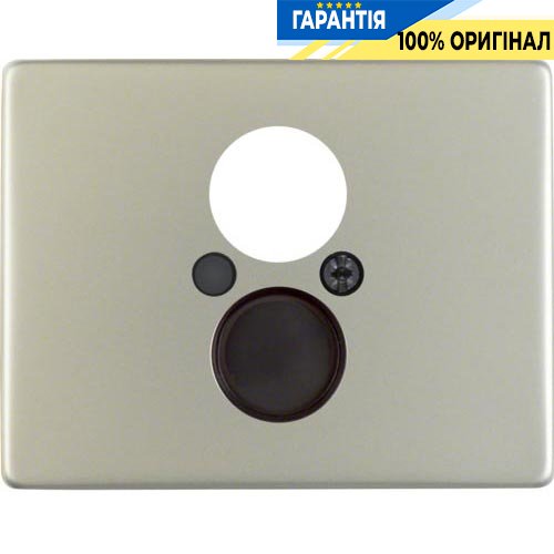 Накладка для розеток для гучномовців, нержавіюча сталь Berker Arsys 11840004