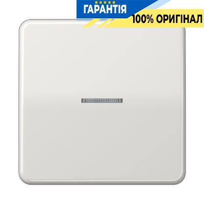 Клавиша 1-я с подсветкой Jung CD590KO5LG светло-серый