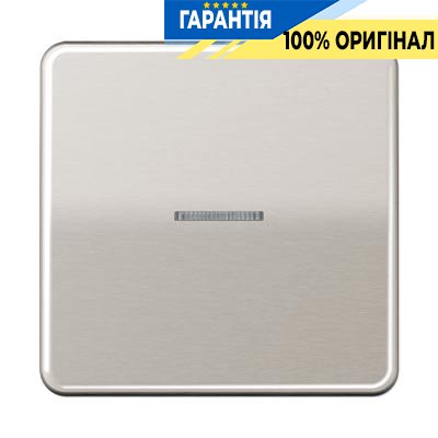 Клавиша 1-я с подсветкой Jung CD590KO5PT платина
