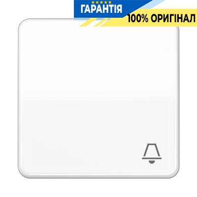 Клавиша с симв. "звонок" Jung CD590KWW белый