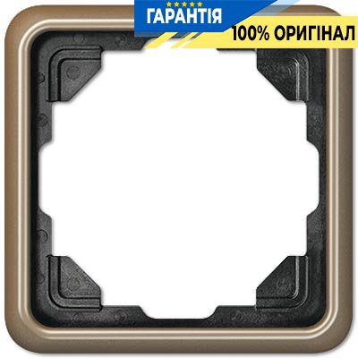 Рамка 1-а Jung CD581GB бронза