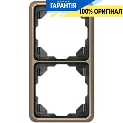 Рамка 2-а Jung CD582GB бронза
