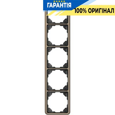 Рамка 5-а Jung CD585GB бронза