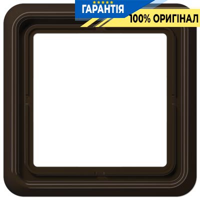 Рамка 1-я Jung CD581BR коричневый