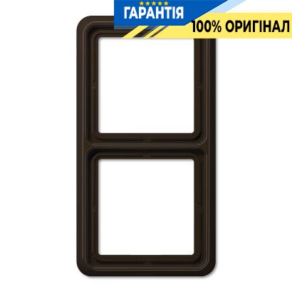 Рамка 2-я Jung CD582BR коричневый