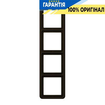 Рамка 4-я Jung CD584BR коричневый