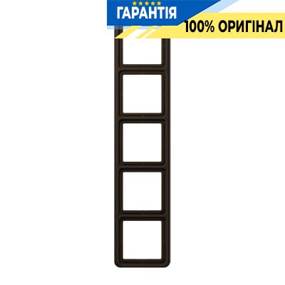 Рамка 5-я Jung CD585BR коричневый