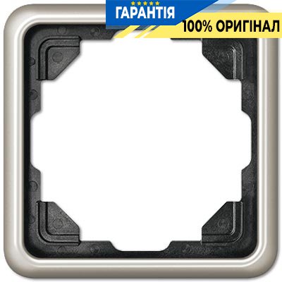 Рамка 1-я Jung CD581PT платина