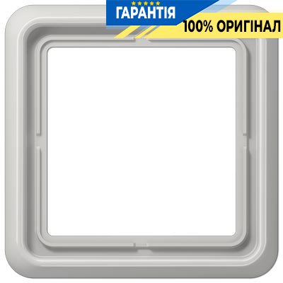 Рамка 1-я Jung CD581LG светло-серый