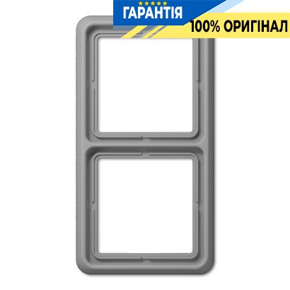 Рамка 2-а Jung CD582GR сірий