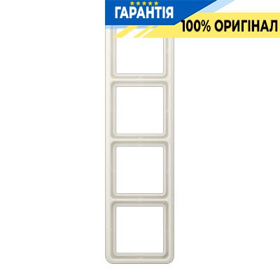 Рамка 4-а Jung CD584W слонова кістка