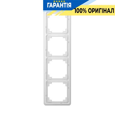 Рамка 4-а Jung CDP584WW білий
