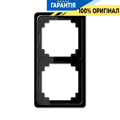 Рамка 2-а Jung CDP582SW чорний