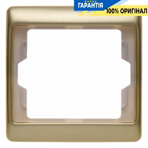 Рамка 1-а, золото, ARSYS, Berker 13140002