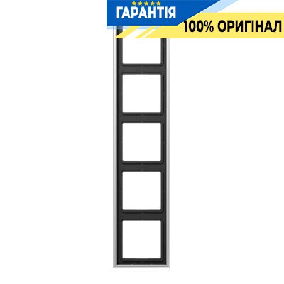 Рамка 5-я Jung AL2985 Алюминий