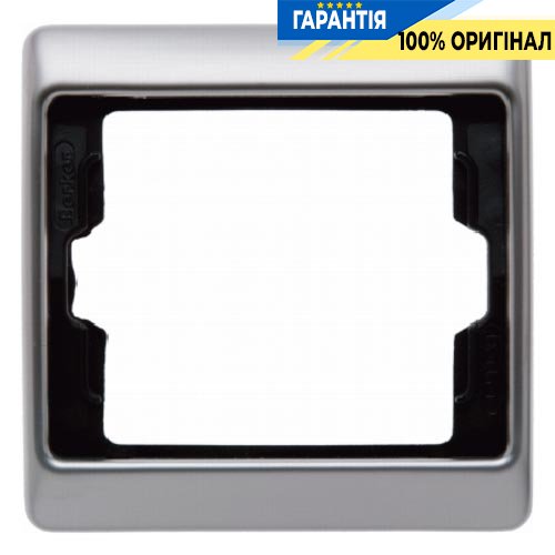 Рамка 1-а, нержавеющая сталь, ARSYS Berker 13140004