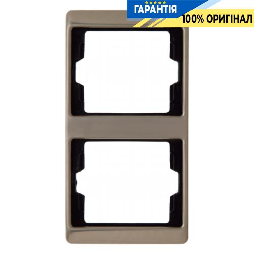 Рамка 2-а, бронза, вертикальна, Berker ARSYS 13240001