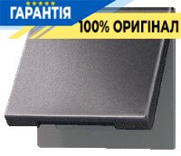 Розетка с з/к с крышкой Jung AL1520KLAN Антрацит