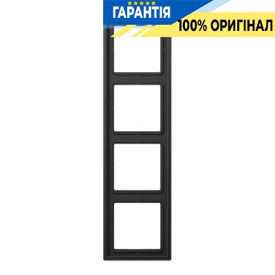 Рамка 4-а Jung AL2984AN Антрацит