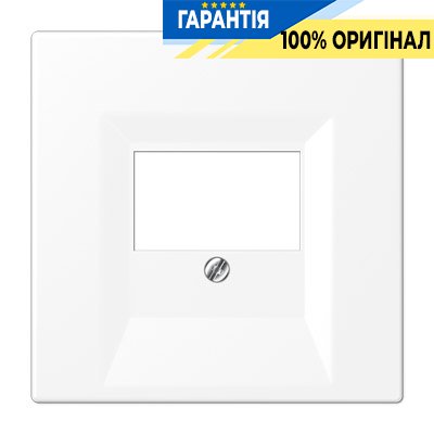 Панель аудиорозетки Jung LS969TWWM белоснежный матовый