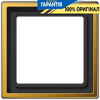 Рамка 1-а Jung LS981GGO золото