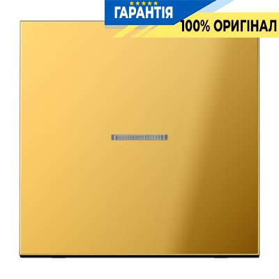 Клавіша 1-а з підсвічуванням Jung GO2990KO5 імітація золота